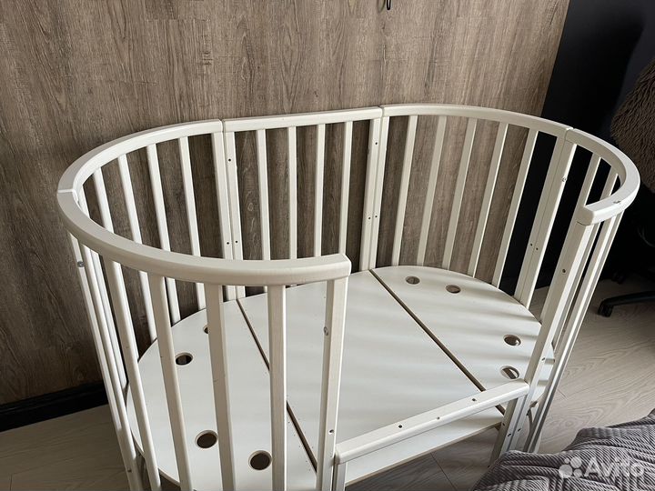 Кровать детская 7в1 + 2 матраса