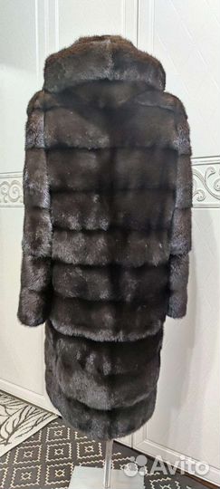 Шуба норковая с капюшоном 44 46