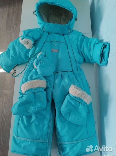 Комбинезон - конверт 0-18 мес. Осень, весна, зима