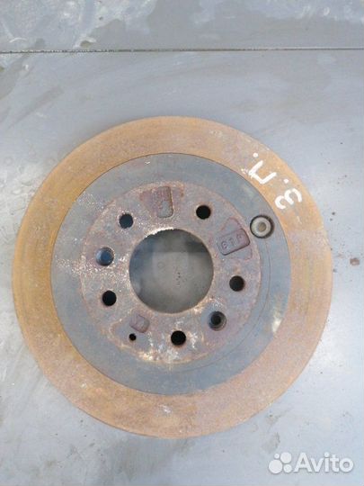 Диск тормозной зад. Mazda CX-7