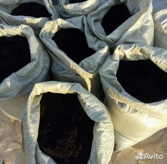 Земля плодородная в мешках сеянная чистая
