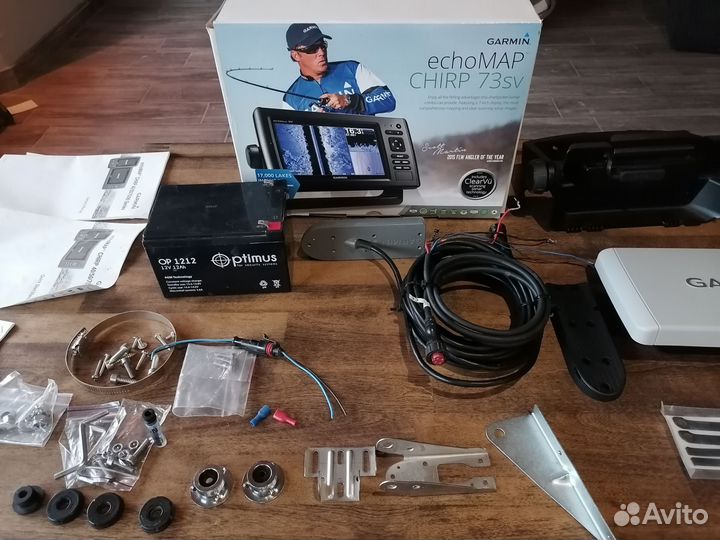 Эхолот garmin echomap chirp 73 sv