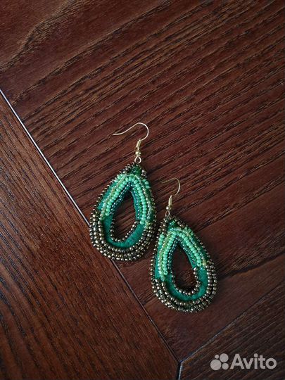 Серьги ручной работы 