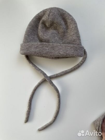 Весенний/осенний комплект шапка+снуд