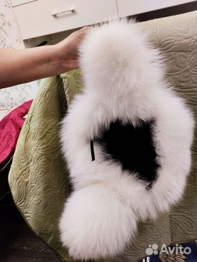 Шапка зимняя меховая женская