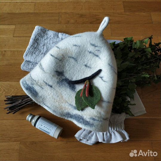 Банная шапка