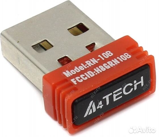 Ресивер USB для беспроводных мышек А4Tech rn-10B купить в Москве ...
