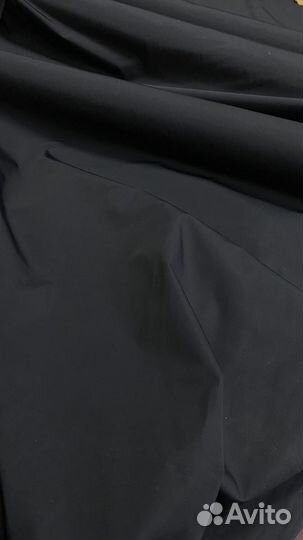 Курточная/плащевая ткань черный цвет Европа