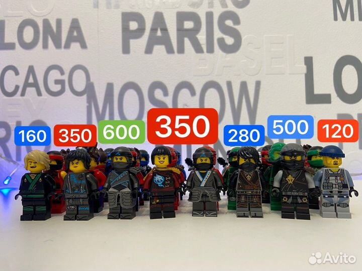 Lego Ninjago Минифигурки