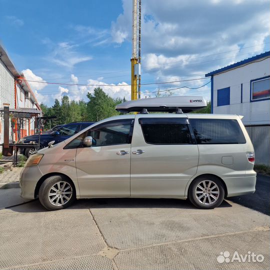 Багажник автобокс Toyota Alphard Vellfire