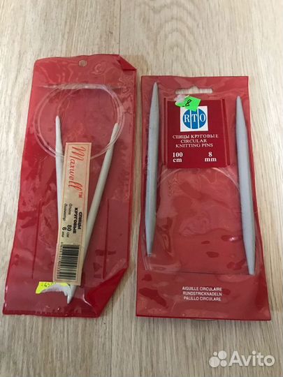 Новые спицы и крючки для вязания Addi, RTO,Maxwell