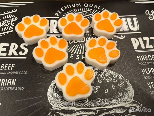 Мыло ручной работы лапка