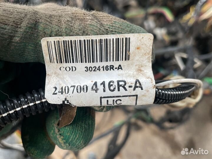 Проводка renault logan