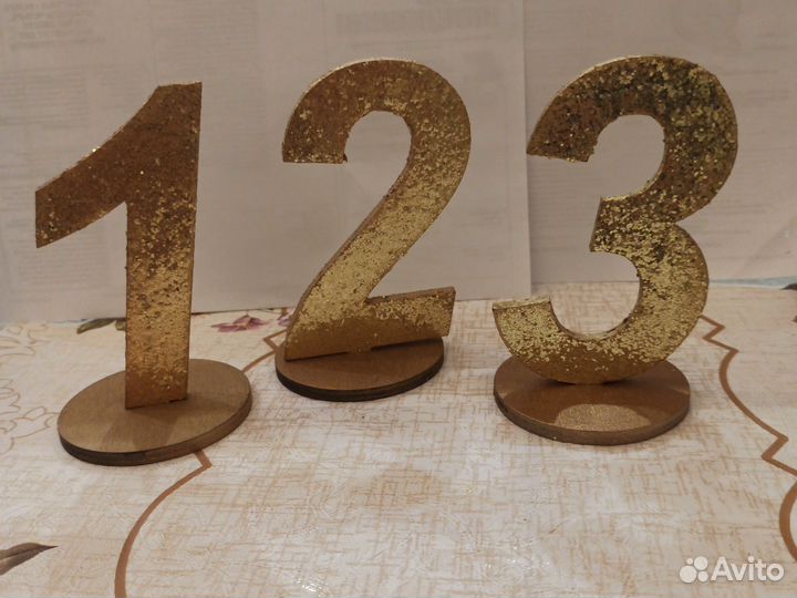 Цифры для нумерации столов