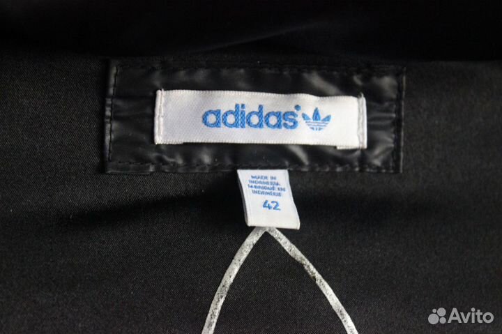 Куртка мех двухсторонняя чёрная Adidas s m