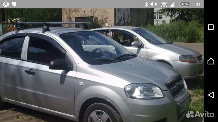 Chevrolet Spark с 05-10/10-Багажник на крышу