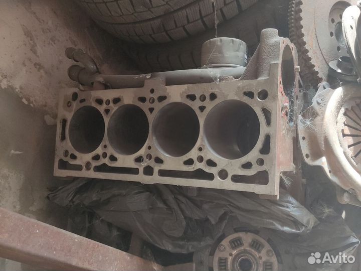 Блок двигателя renault logan 1.4