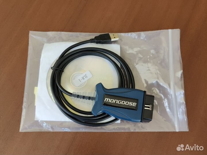 Автосканер Mongoose Pro JLR полная версия+софт