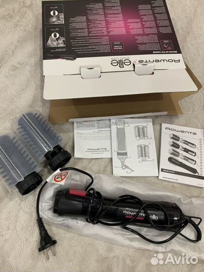 Фен щетка rowenta новая