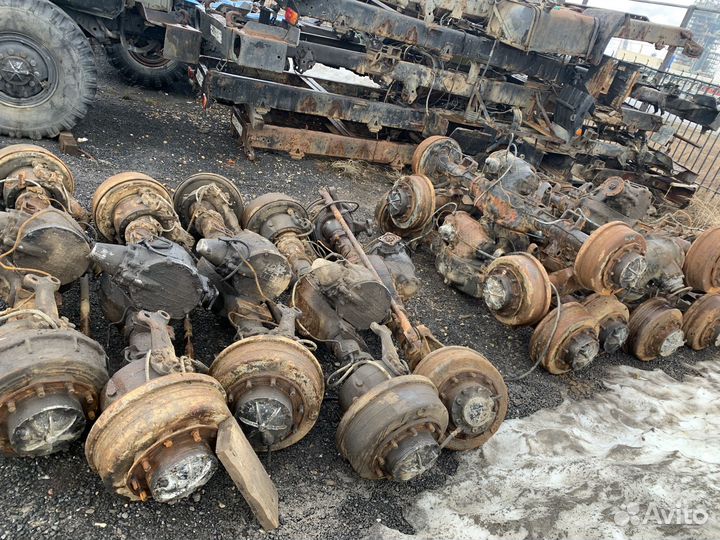 Мосты передние на Урал-5557