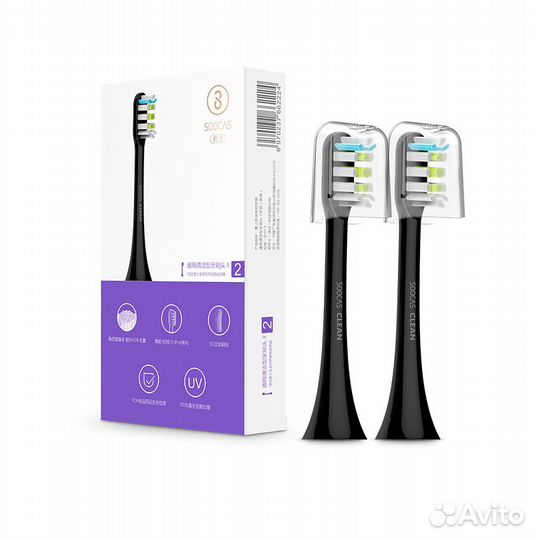 Сменные насадки для зубной щетки Soocare X3/X3U