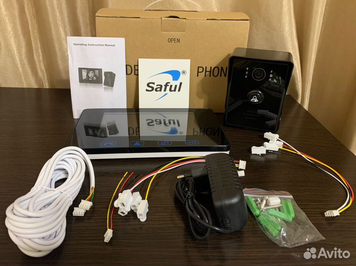 Saful Проводной видеодомофон