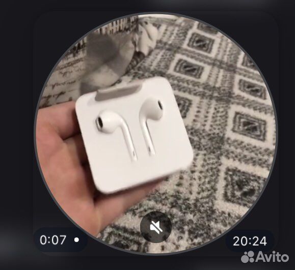 Наушники apple earpods lightning