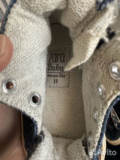 Кеды zara baby