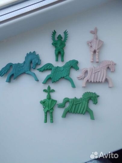 Всадники кони мки Литая резина