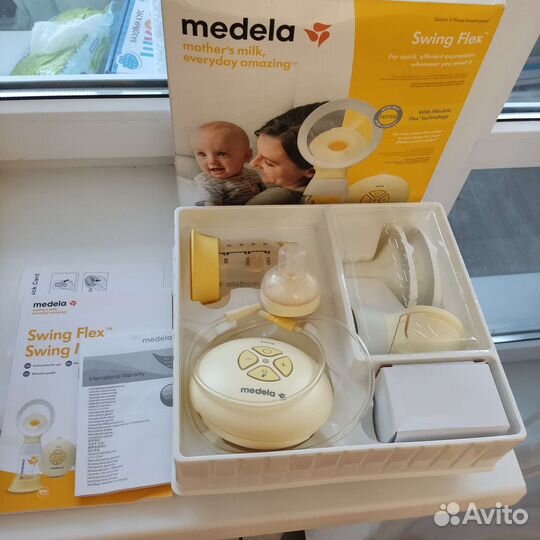 Молокоотсос medela swing flex