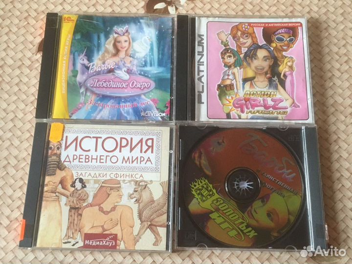 Диски с играми для детей