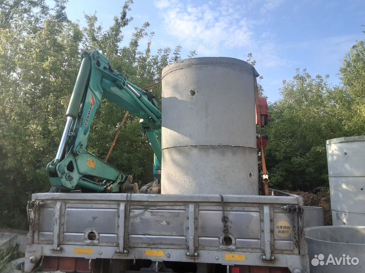 Септик,выгребная яма с кольцами