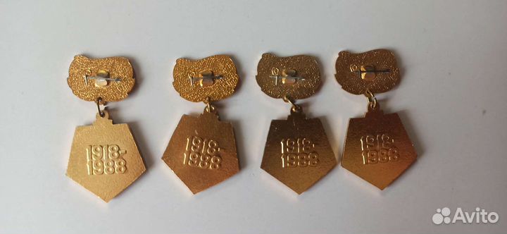 Значок 70 лет Ждв