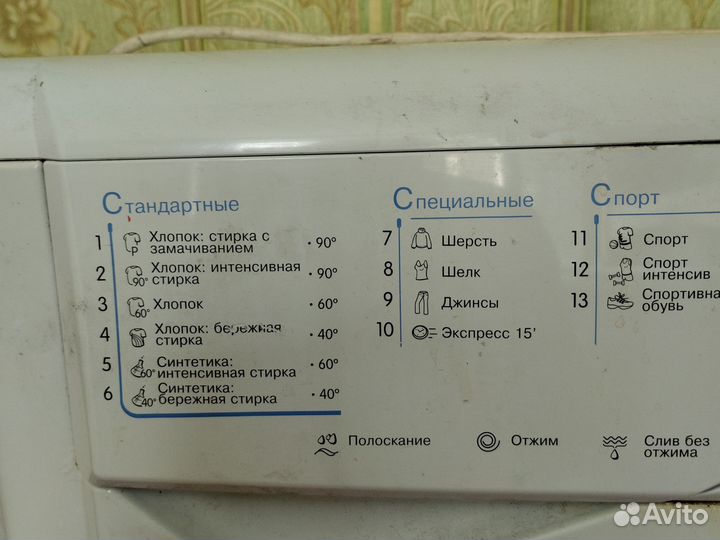 Стиральная машина indesit 4 кг бу Аclass