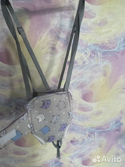 Рюкзак переноска кенгуру и прыгунки