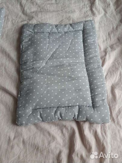 Комплект в коляску подушка матрас одеяло