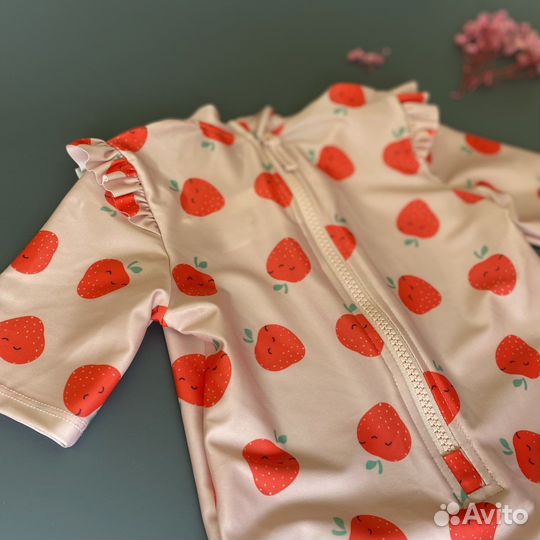 Купальник с уф защитой для девочки, H&M. 86/92