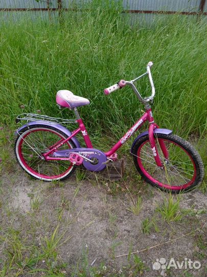 Велосипед девчачий розовый