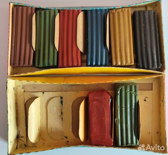 Детский восковой пластилин СССР