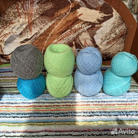 Акриловая пряжа пакетом