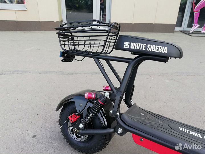 Электроскутер White Siberia mini 1,5