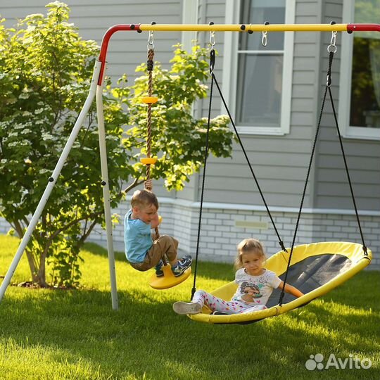 Качели детские двойные