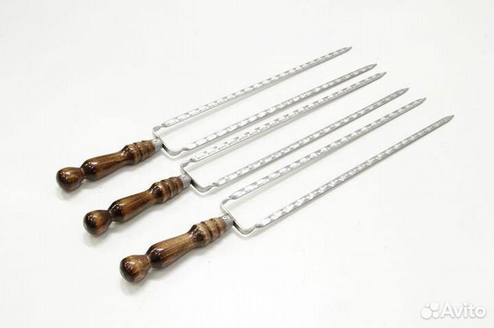 Двойной шампур (для курицы, овощей)