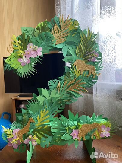 Цифра 2 на день рождения