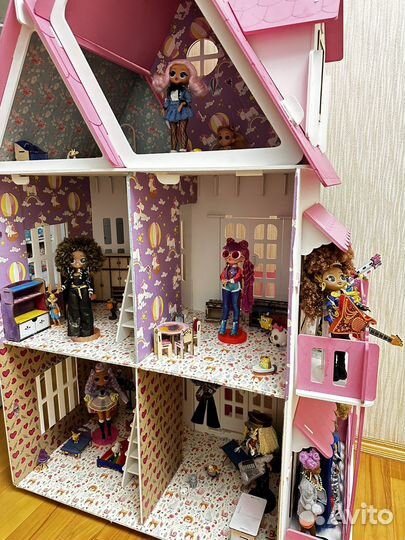 Домик кукольный