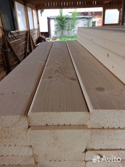 Доска строганная, шпунтованная