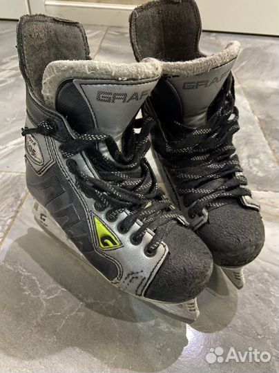 Коньки хоккейные graf Supra 505. 35-36 размер