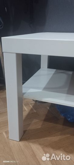 Журнальный столик IKEA белый