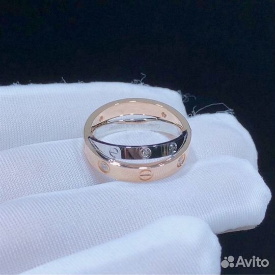 Кольцо Cartier Love с 6 брилл. 0,07ct