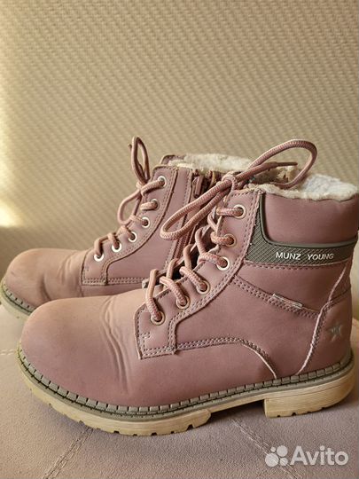 Ботинки утепленные Munz Young, размер 34